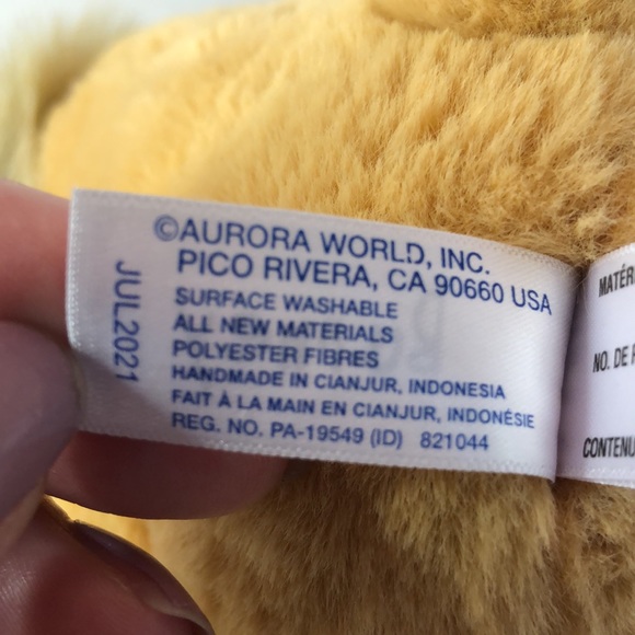 Aurora 9inch Trevor Bear Santa Barney with Tags Plush Stuffed Animal Christmas - Picture 5 of 5